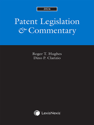 cover image of Patent Legislation & Commentary